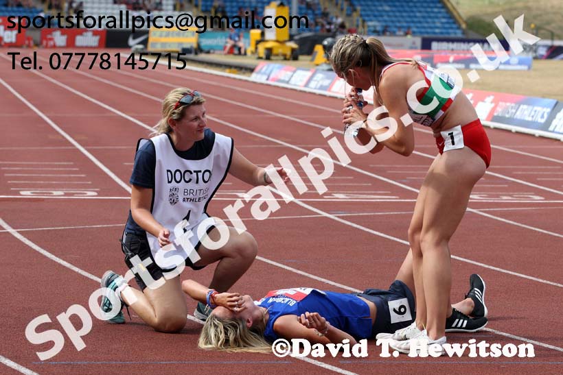 Womens 1500 metres, Muller British Championships, Alexander Stadium, Birmingham. Photo: David T. Hewitson/Sports for All Pics